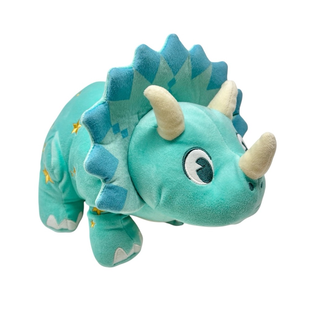 Walt Disney World Animal Kingdom Dinoland Plush 14” Triceratops Collectible